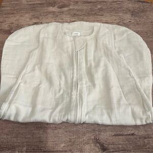 Mushie Organic Cotton Sleep Bag One Size Fog